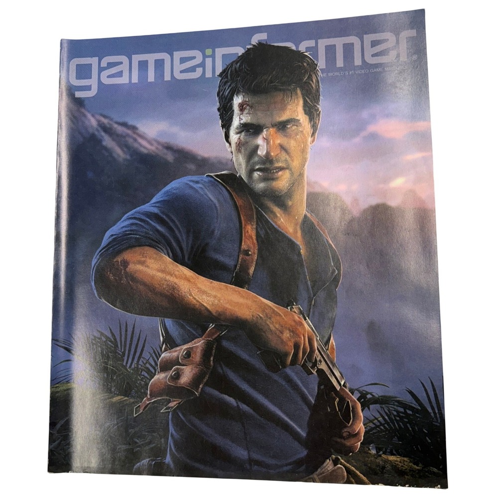 Game Informer Magazine Uncharted 4 A Thief's End Cover Story Video Game News